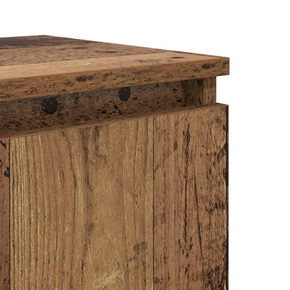 Nachttisch Altholz 40 x 30 x 50 cm Holzwerkstoff