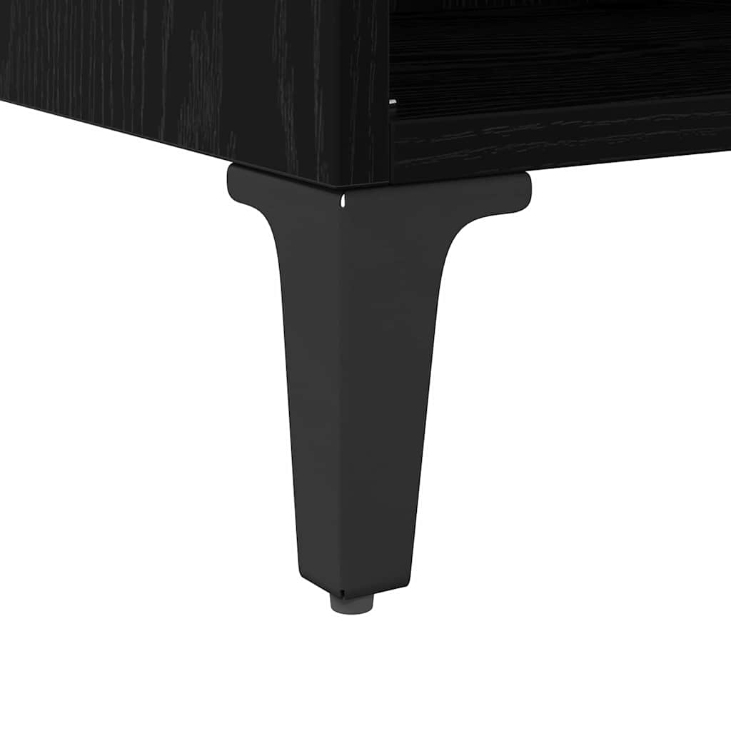 TV-Schränk Schwarz 69,5 x 30 x 50 cm Holzwerkstoff