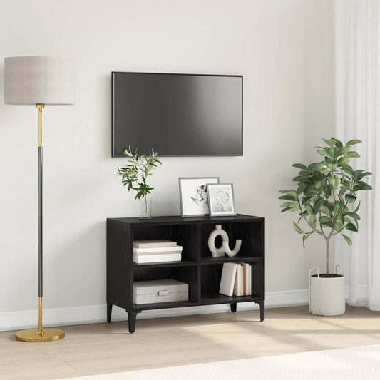 TV-Schränk Schwarz 69,5 x 30 x 50 cm Holzwerkstoff