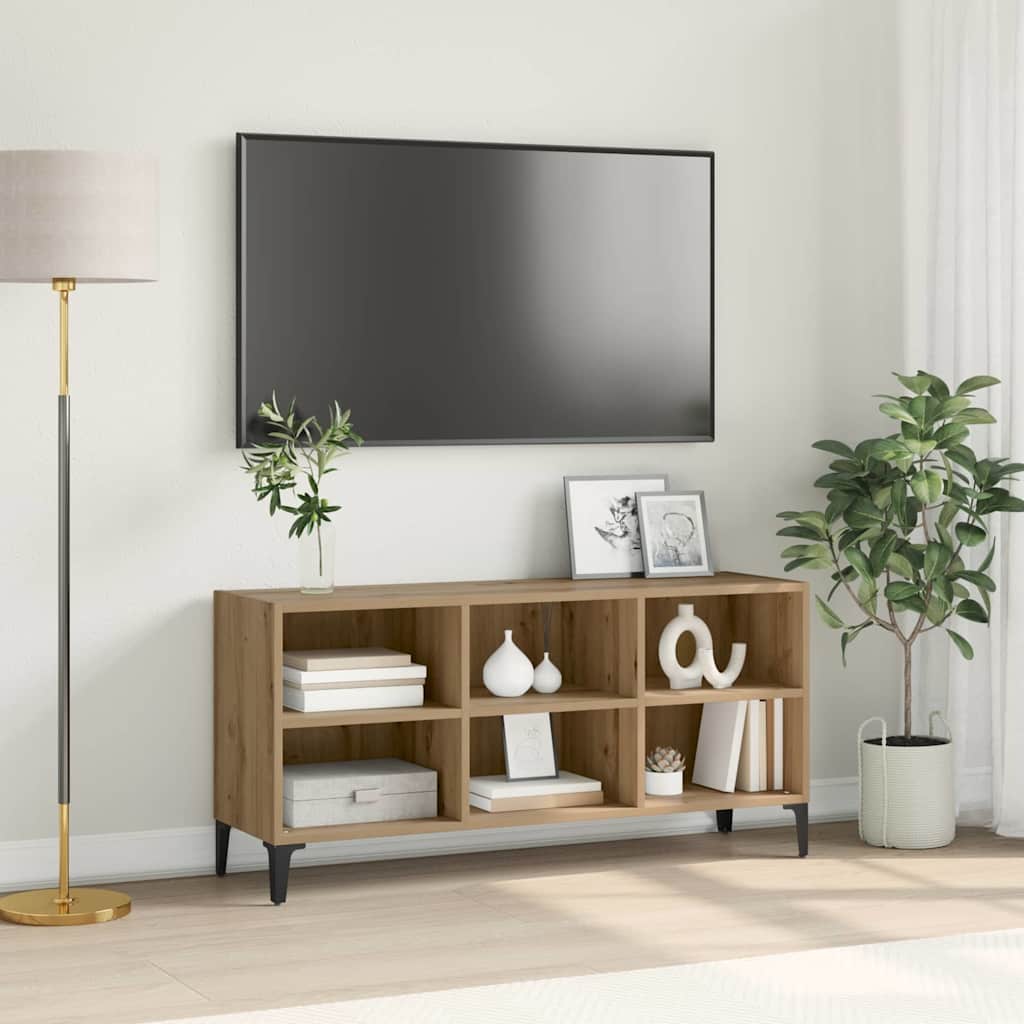 TV-Schränk Braun 69,5 x 30 x 50 cm Holzwerkstoff