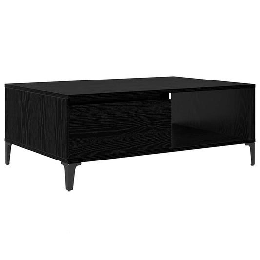 Couchtisch Schwarze Eiche 90 x 60 x 35 cm Holzwerkstoff