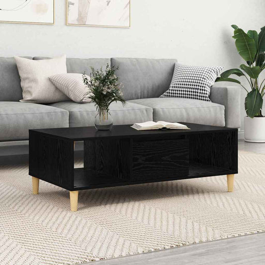 Couchtisch Schwarze Eiche 103,5 x 60 x 35 cm Holzwerkstoff