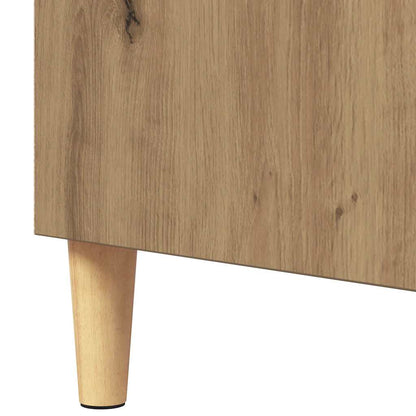 Sideboard Eiche handwerklich 57 x 35 x 89.5 cm Holzwerkstoff