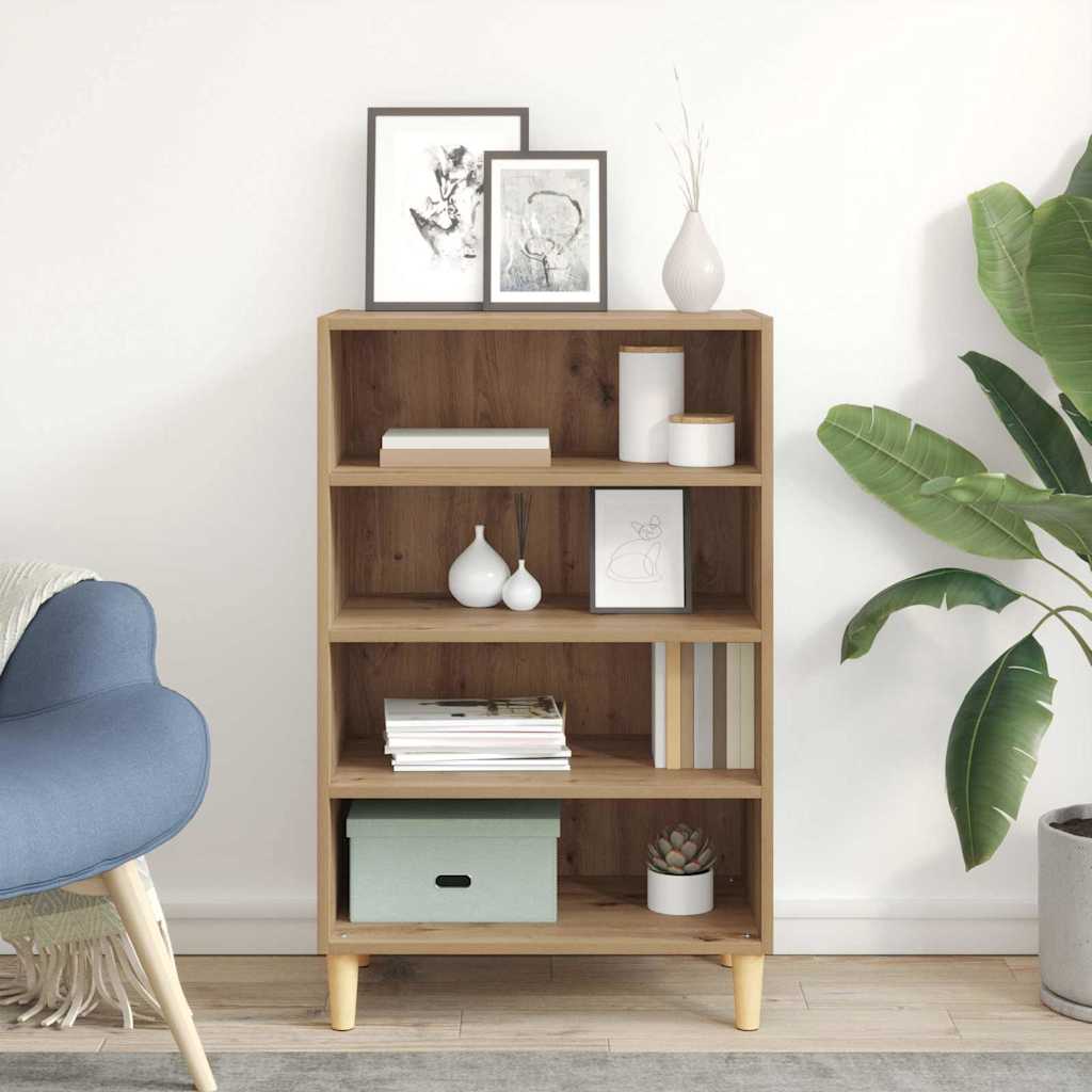 Sideboard Eiche handwerklich 57 x 35 x 89.5 cm Holzwerkstoff