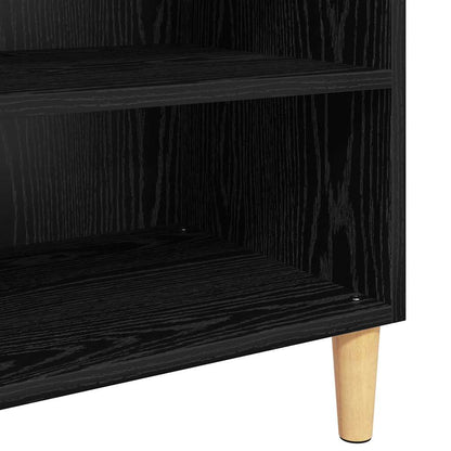 Sideboard Schwarze Eiche 57 x 35 x 89.5 cm Holzwerkstoff