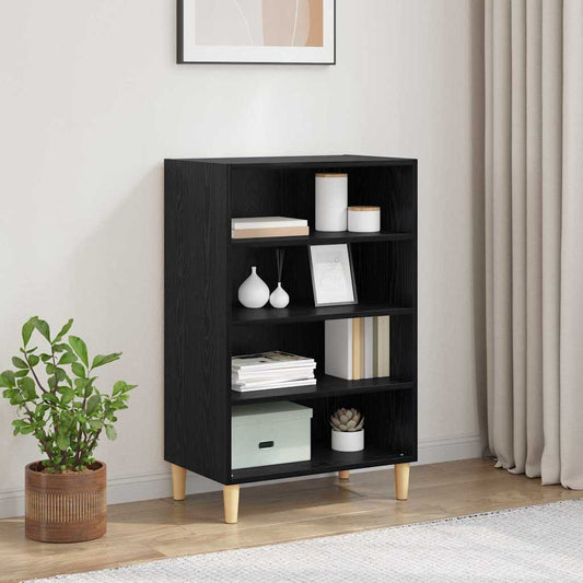Sideboard Schwarze Eiche 57 x 35 x 89.5 cm Holzwerkstoff