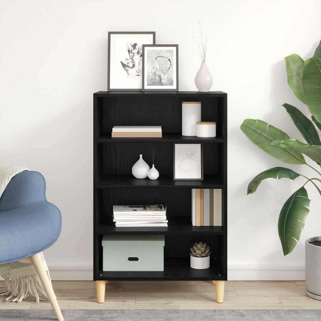Sideboard Schwarze Eiche 57 x 35 x 89.5 cm Holzwerkstoff