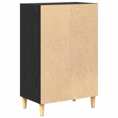 Sideboard Schwarze Eiche 57 x 35 x 89.5 cm Holzwerkstoff