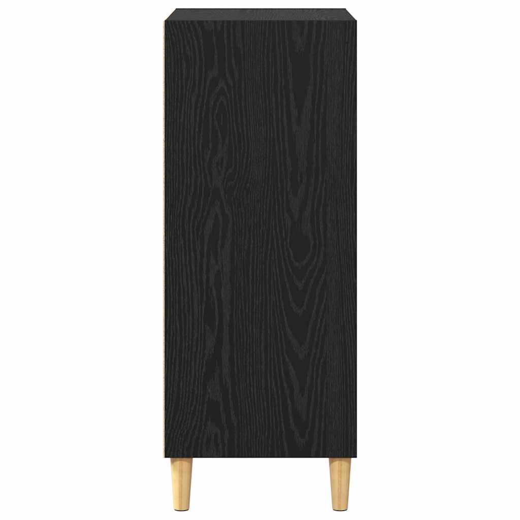 Sideboard Schwarze Eiche 57 x 35 x 89.5 cm Holzwerkstoff