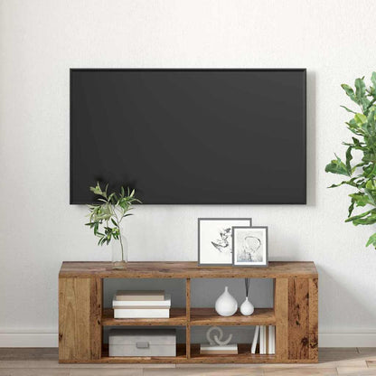 Wandmontierter TV Schrank Wandmontiert Altholz 102 x 35 x 35 cm