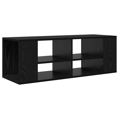 Wandmontierter TV Schrank Schwarze Eiche 102 x 35 x 35 cm