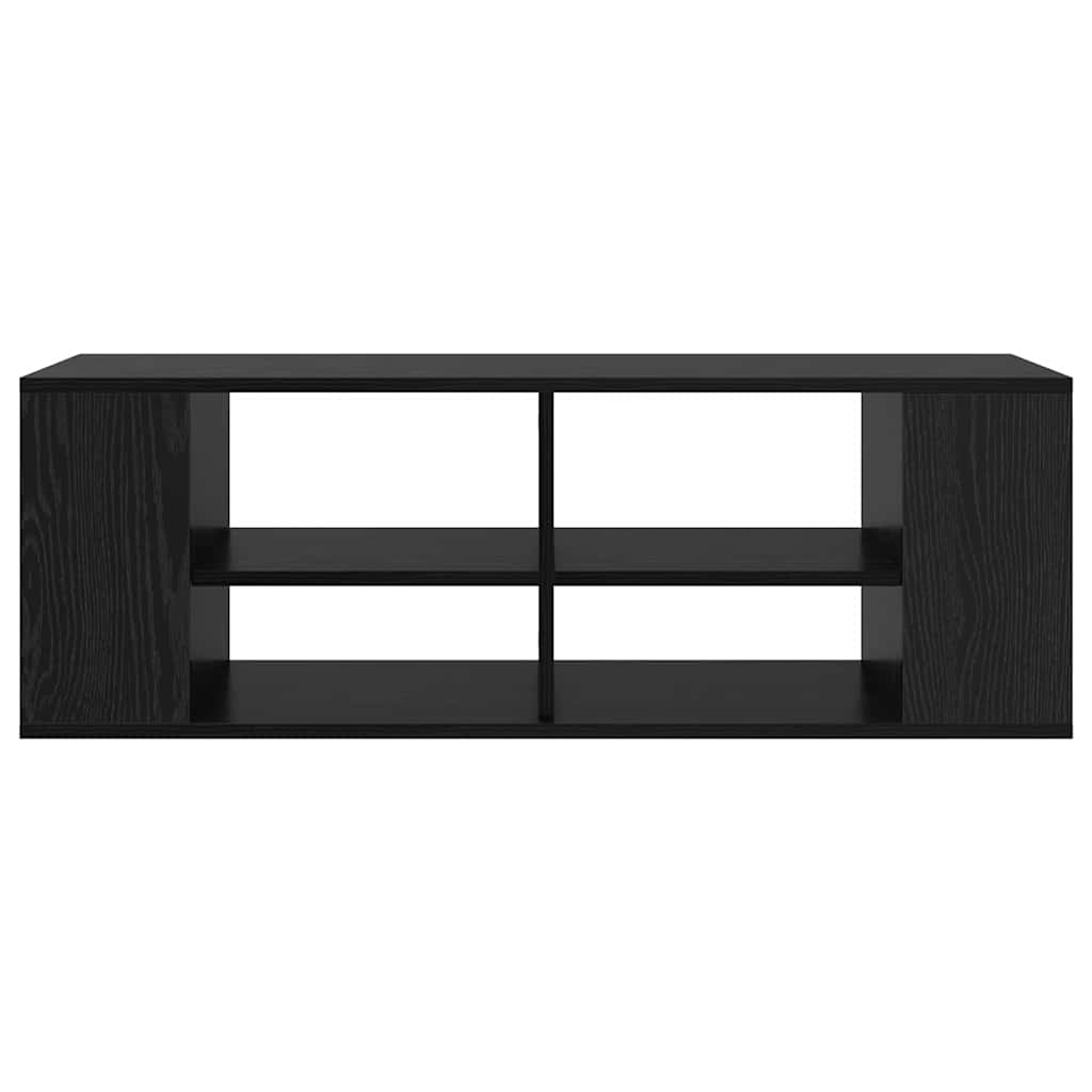 Wandmontierter TV Schrank Schwarze Eiche 102 x 35 x 35 cm