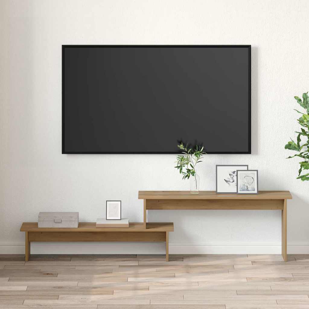 TV-Schränk Eiche handwerklich 180 x 30 x 43 cm Holzwerkstoff