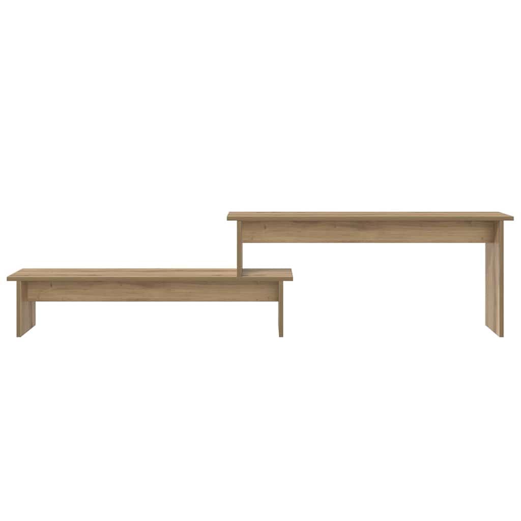 TV-Schränk Eiche handwerklich 180 x 30 x 43 cm Holzwerkstoff