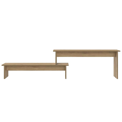 TV-Schränk Eiche handwerklich 180 x 30 x 43 cm Holzwerkstoff