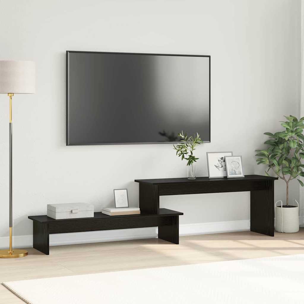 TV-Schränk Schwarze Eiche 180 x 30 x 43 cm Holzwerkstoff