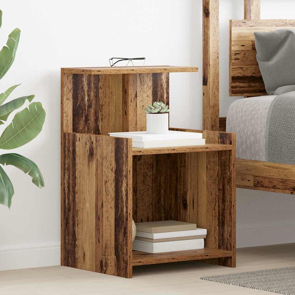 Bettschrank Altholz 40 x 35 x 60 cm Spanplatte
