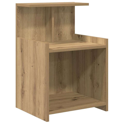Nachttisch Eiche handwerklich 40 x 35 x 60 cm Holzwerkstoff