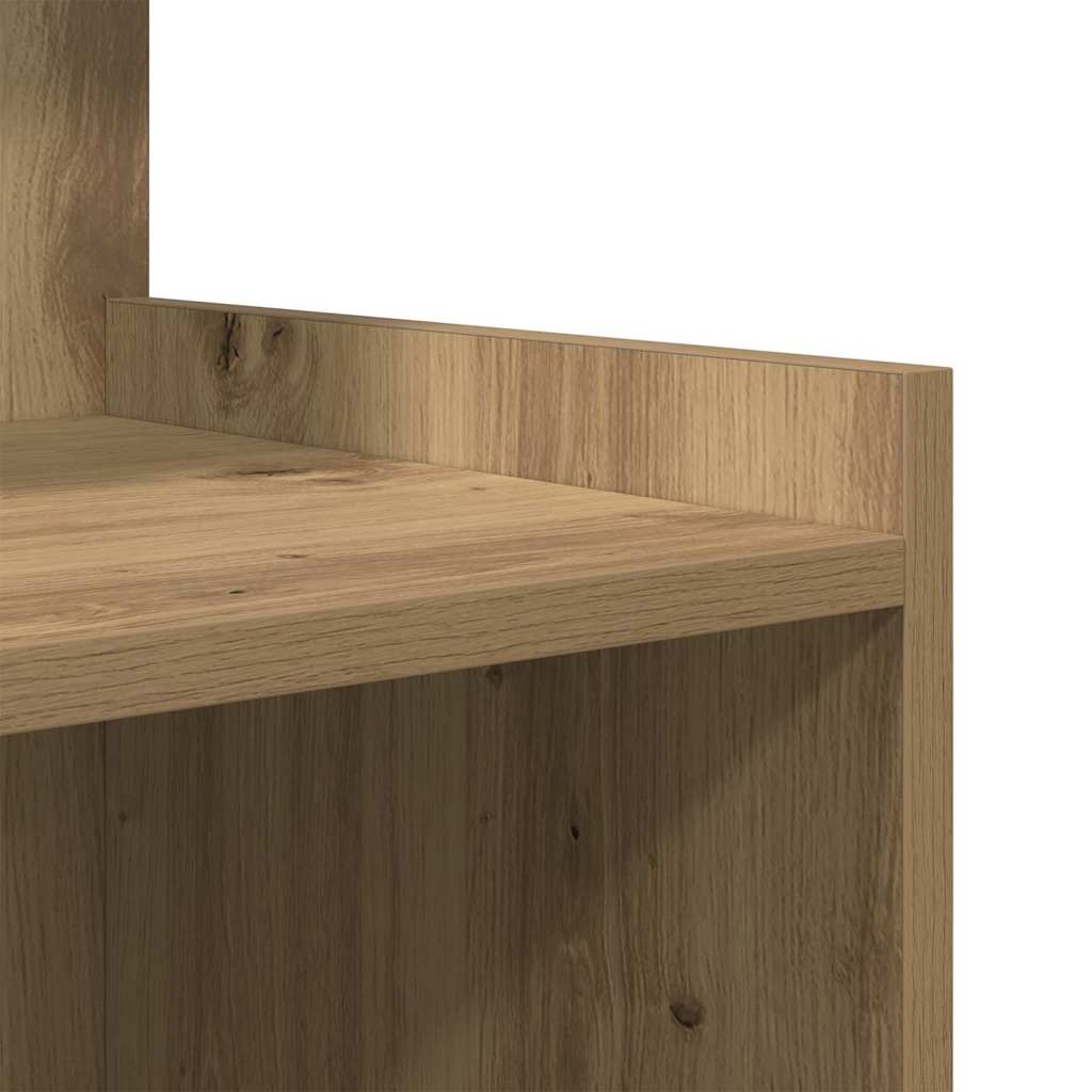 Nachttisch 2 pcs Eiche handwerklich 40 x 35 x 60 cm