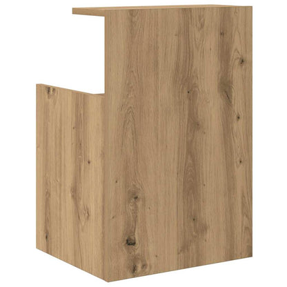 Nachttisch 2 pcs Eiche handwerklich 40 x 35 x 60 cm