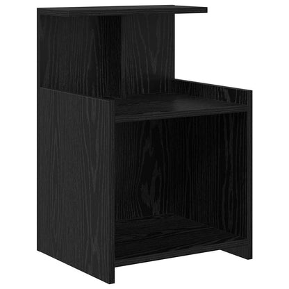 Nachttisch 2 pcs Schwarze Eiche 40 x 35 x 60 cm Holzwerkstoff