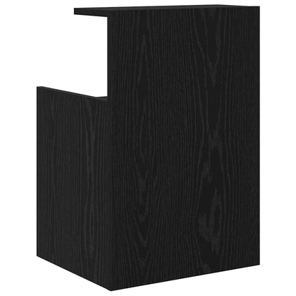 Nachttisch 2 pcs Schwarze Eiche 40 x 35 x 60 cm Holzwerkstoff