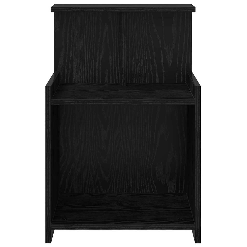 Nachttisch 2 pcs Schwarze Eiche 40 x 35 x 60 cm Holzwerkstoff