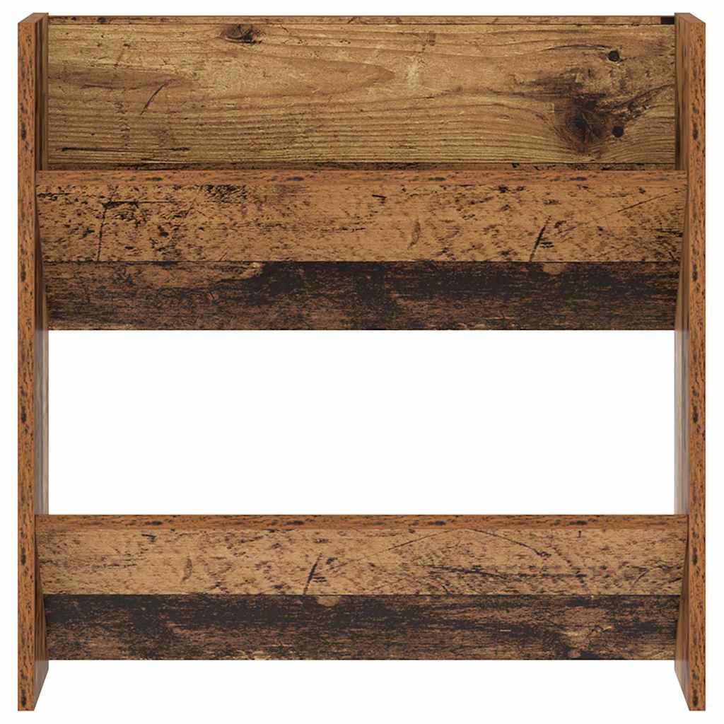 Wandschuhschränke mit Regal Wandmontiert Altholz Holzwerkstoff