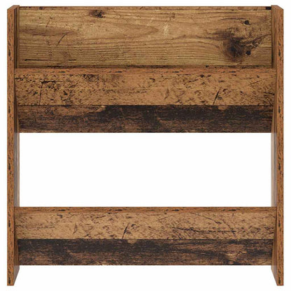 Wandschuhschränke mit Regal Wandmontiert Altholz Holzwerkstoff