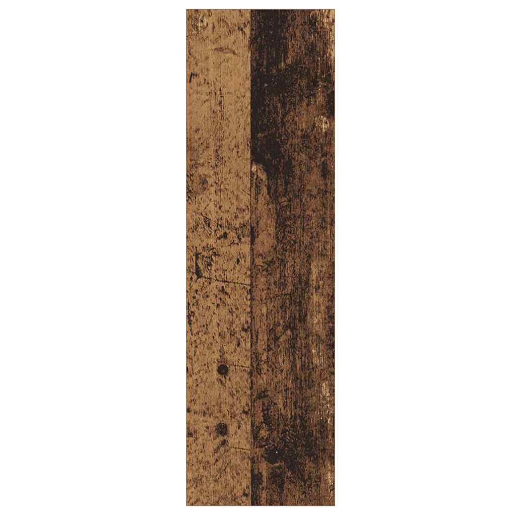 Wandschuhschränke mit Regal 2 pcs Altholz Holzwerkstoff