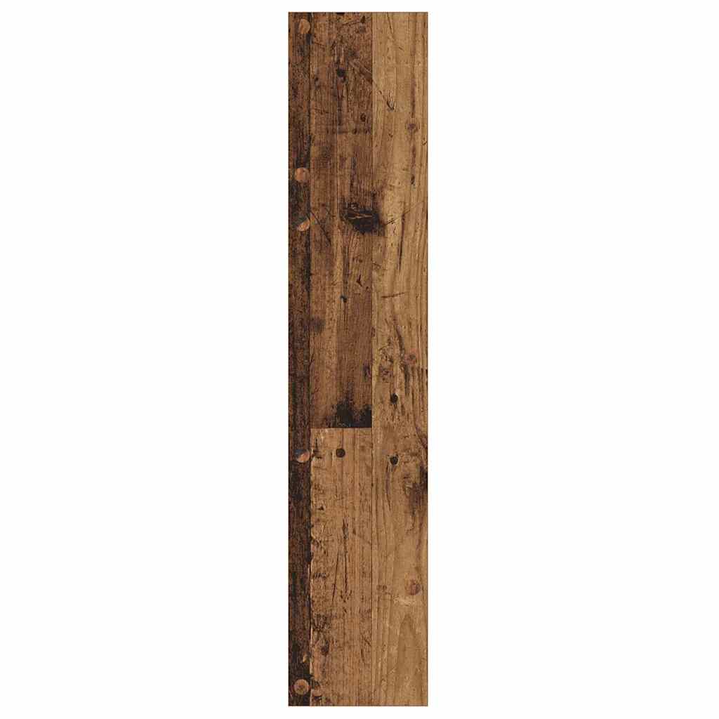 Wandschuhschränke mit Regal Wandmontiert Altholz Holzwerkstoff