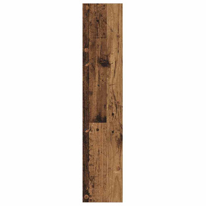 Wandschuhschränke mit Regal Wandmontiert Altholz Holzwerkstoff