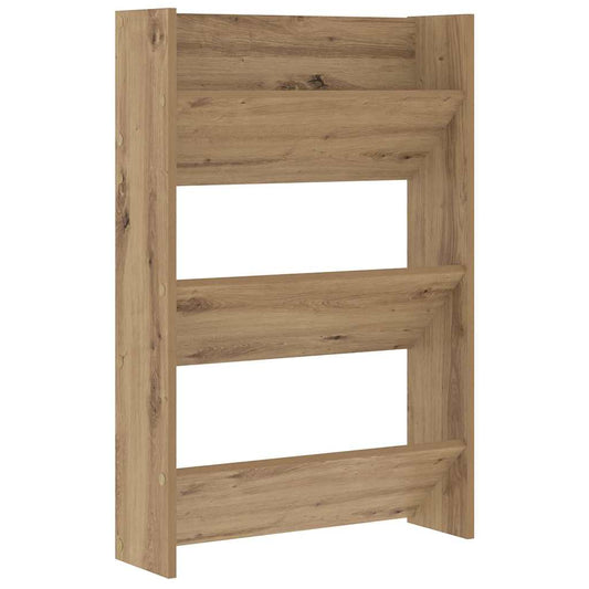 Wandschuhschränke mit Regal Eiche handwerklich Holzwerkstoff