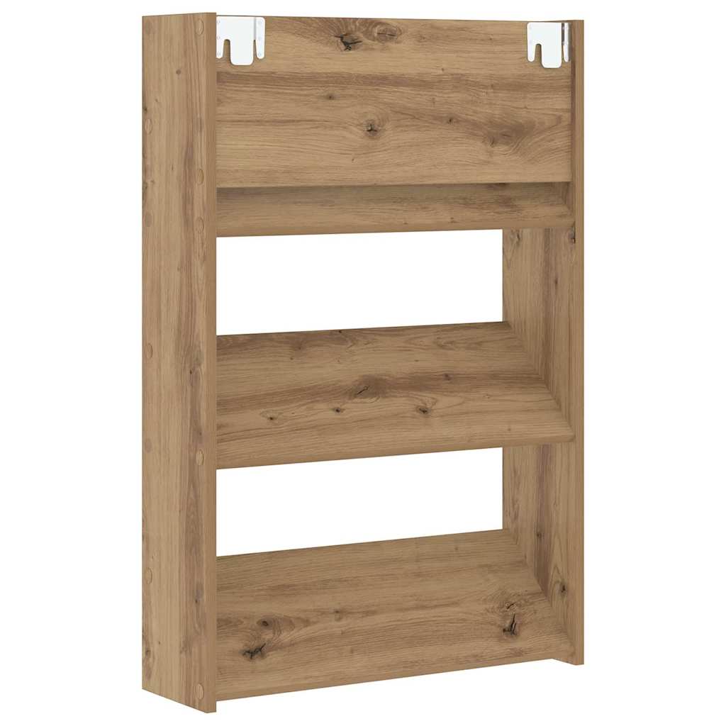 Wandschuhschränke 2 pcs Eiche handwerklich Holzwerkstoff