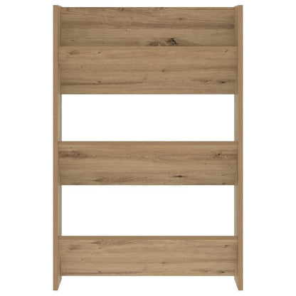 Wandschuhschränke 2 pcs Eiche handwerklich Holzwerkstoff