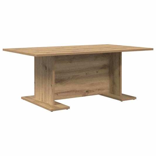 Couchtisch Eiche handwerklich 103.5 x 60 x 40 cm Holzwerkstoff