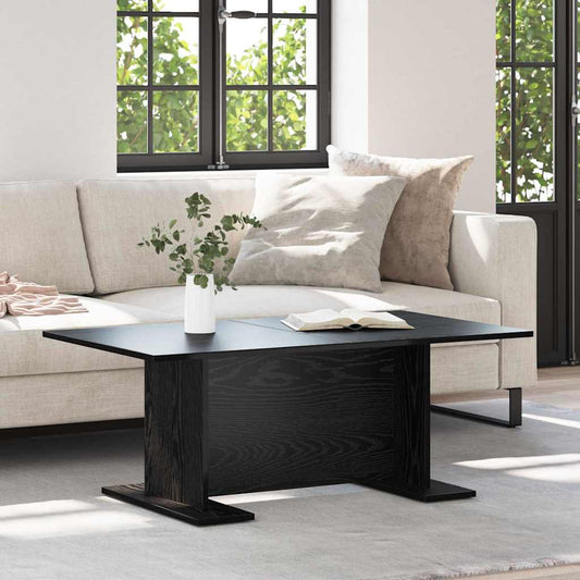 Couchtisch Schwarze Eiche 103.5 x 60 x 40 cm Holzwerkstoff