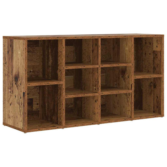 Schuhbank mit Regal Altholz 103 x 30 x 54.5 cm Holzwerkstoff