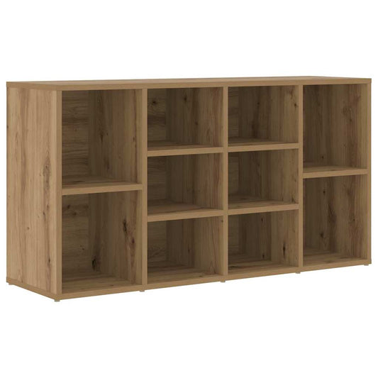Schuhbank Eiche handwerklich 103 x 30 x 54.5 cm Holzwerkstoff