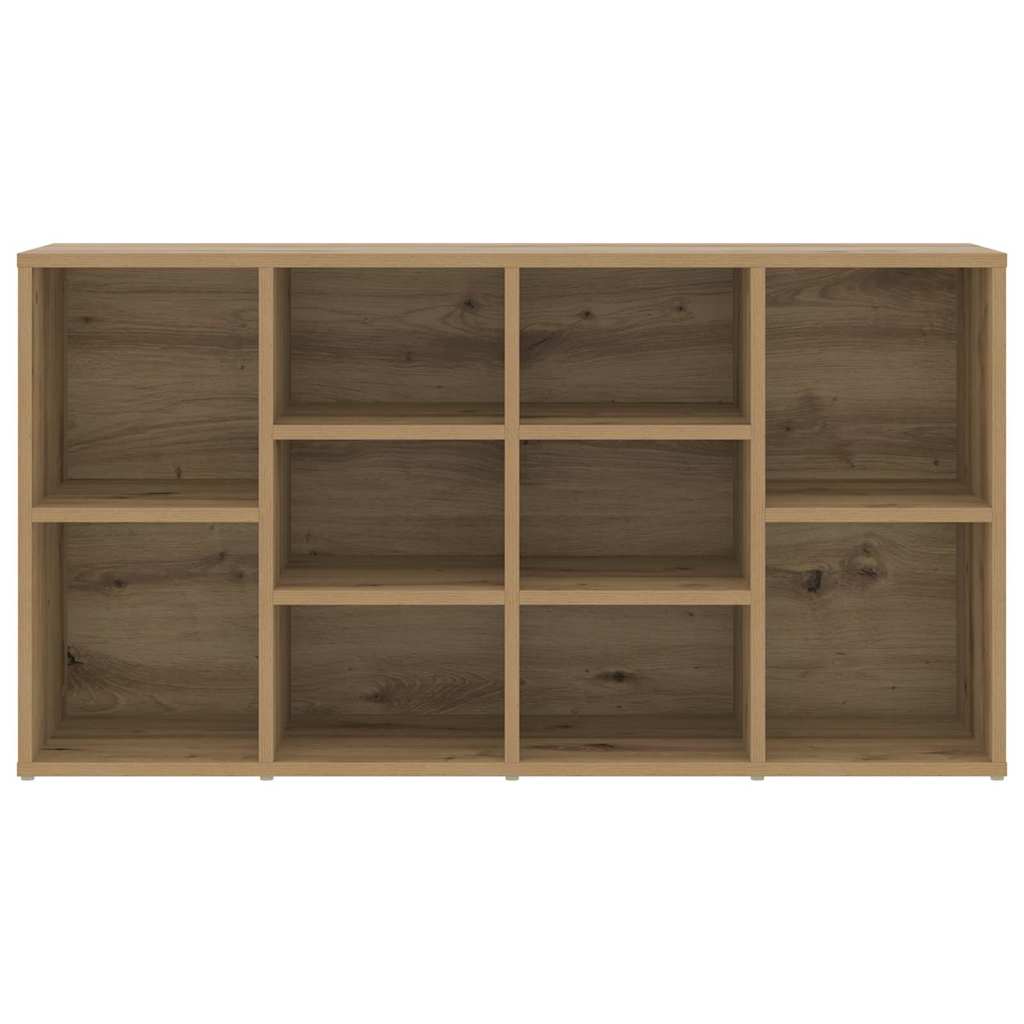 Schuhbank Eiche handwerklich 103 x 30 x 54.5 cm Holzwerkstoff