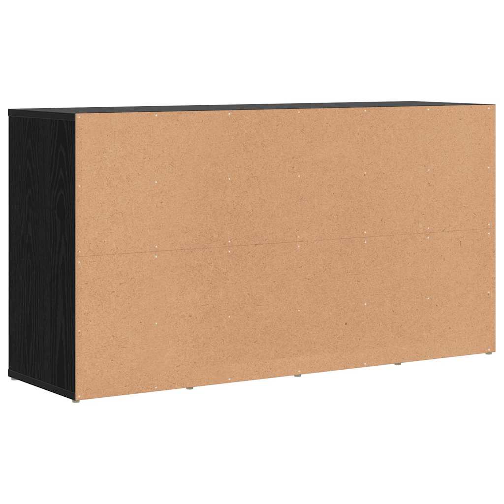 Schuhbank Schwarze Eiche 103 x 30 x 54.5 cm Holzwerkstoff