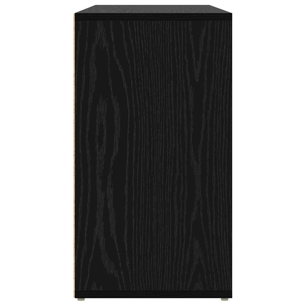 Schuhbank Schwarze Eiche 103 x 30 x 54.5 cm Holzwerkstoff
