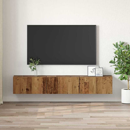 TV-Schränk 3 pcs Braun 60 x 30 x 30 cm Holzwerkstoff