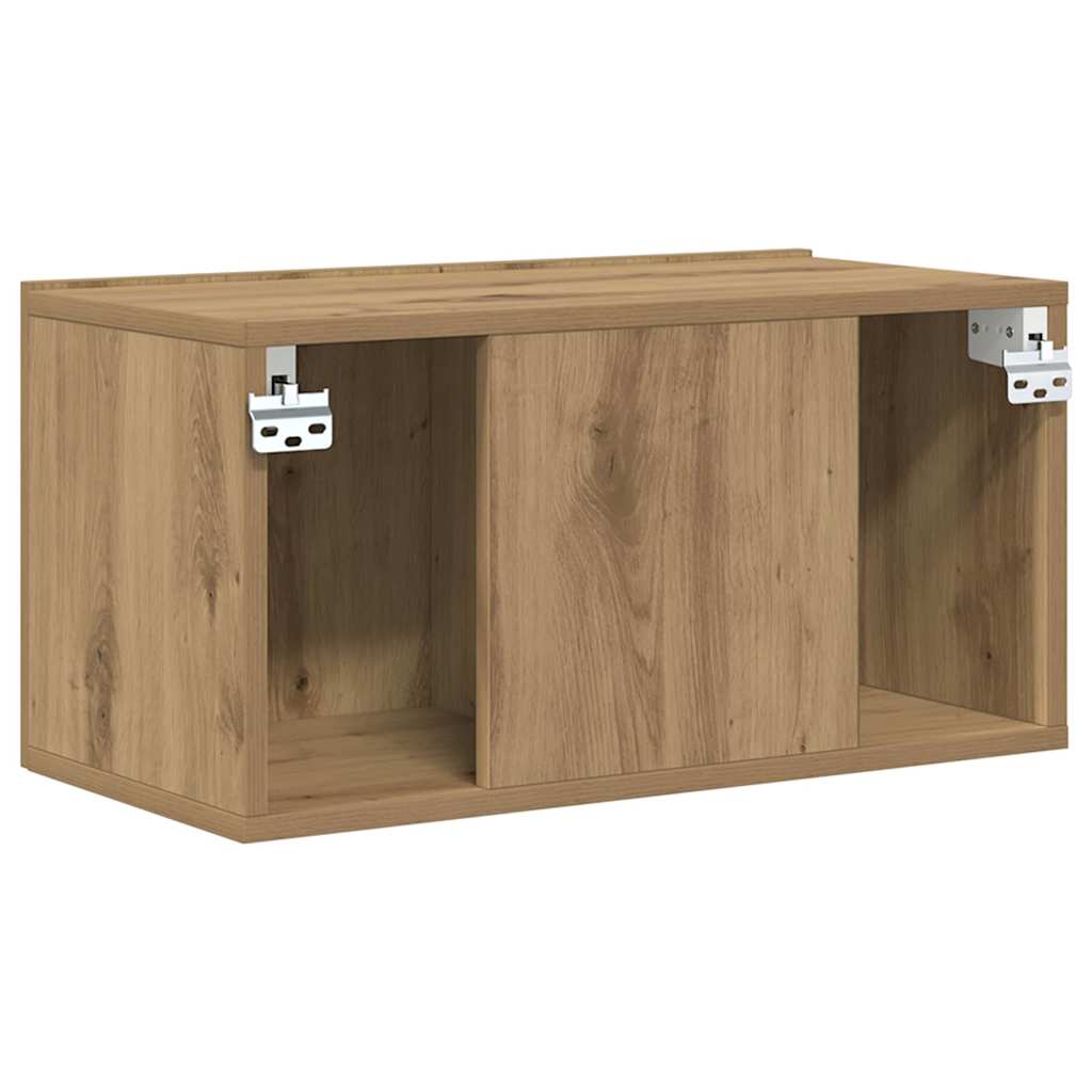 TV-Schränk 2 pcs Braun 60 x 30 x 30 cm Holzwerkstoff