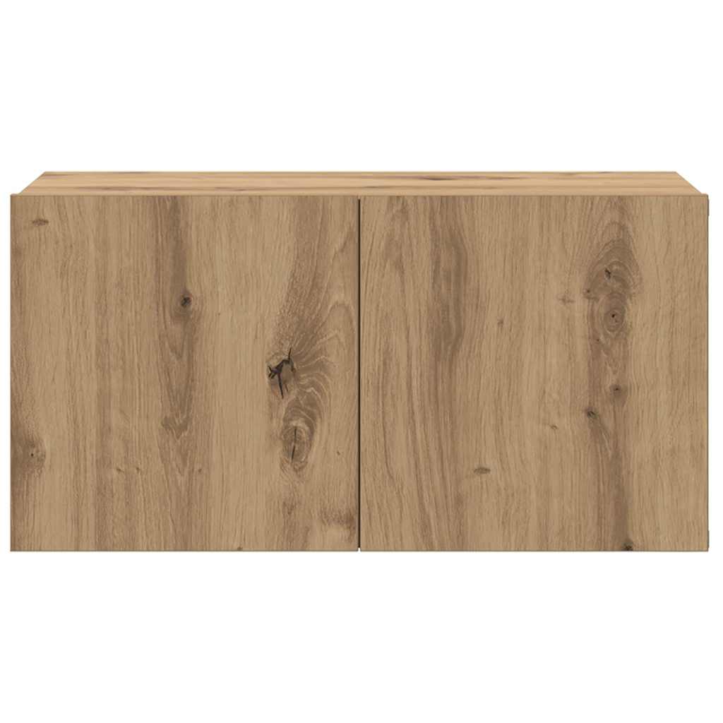 TV-Schränk 2 pcs Braun 60 x 30 x 30 cm Holzwerkstoff