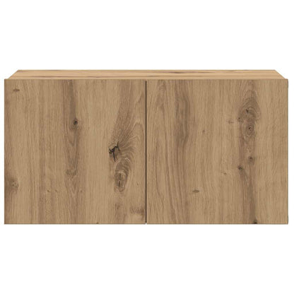 TV-Schränk 2 pcs Braun 60 x 30 x 30 cm Holzwerkstoff