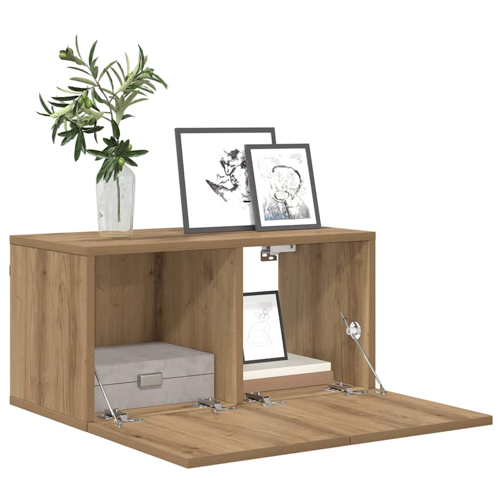 TV-Schränk 2 pcs Braun 60 x 30 x 30 cm Holzwerkstoff