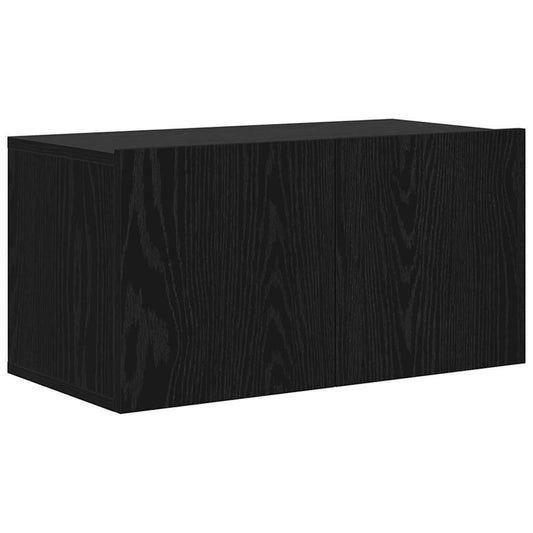 TV-Schränk Schwarz 60 x 30 x 30 cm Holzwerkstoff
