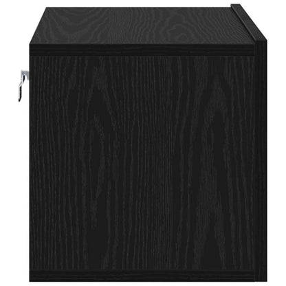 TV-Schränk 2 pcs Schwarz 60 x 30 x 30 cm Holzwerkstoff