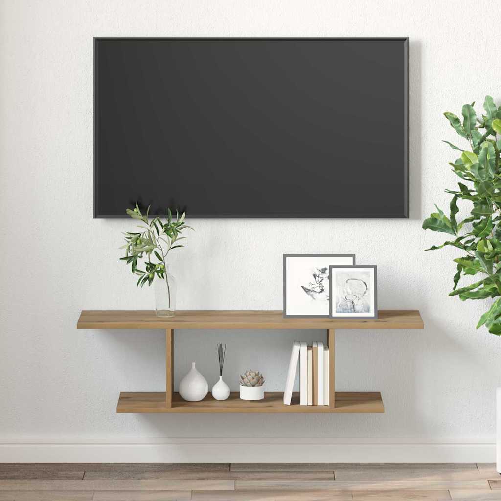 TV-Schränk Braun 103 x 30 x 26,5 cm Holzwerkstoff